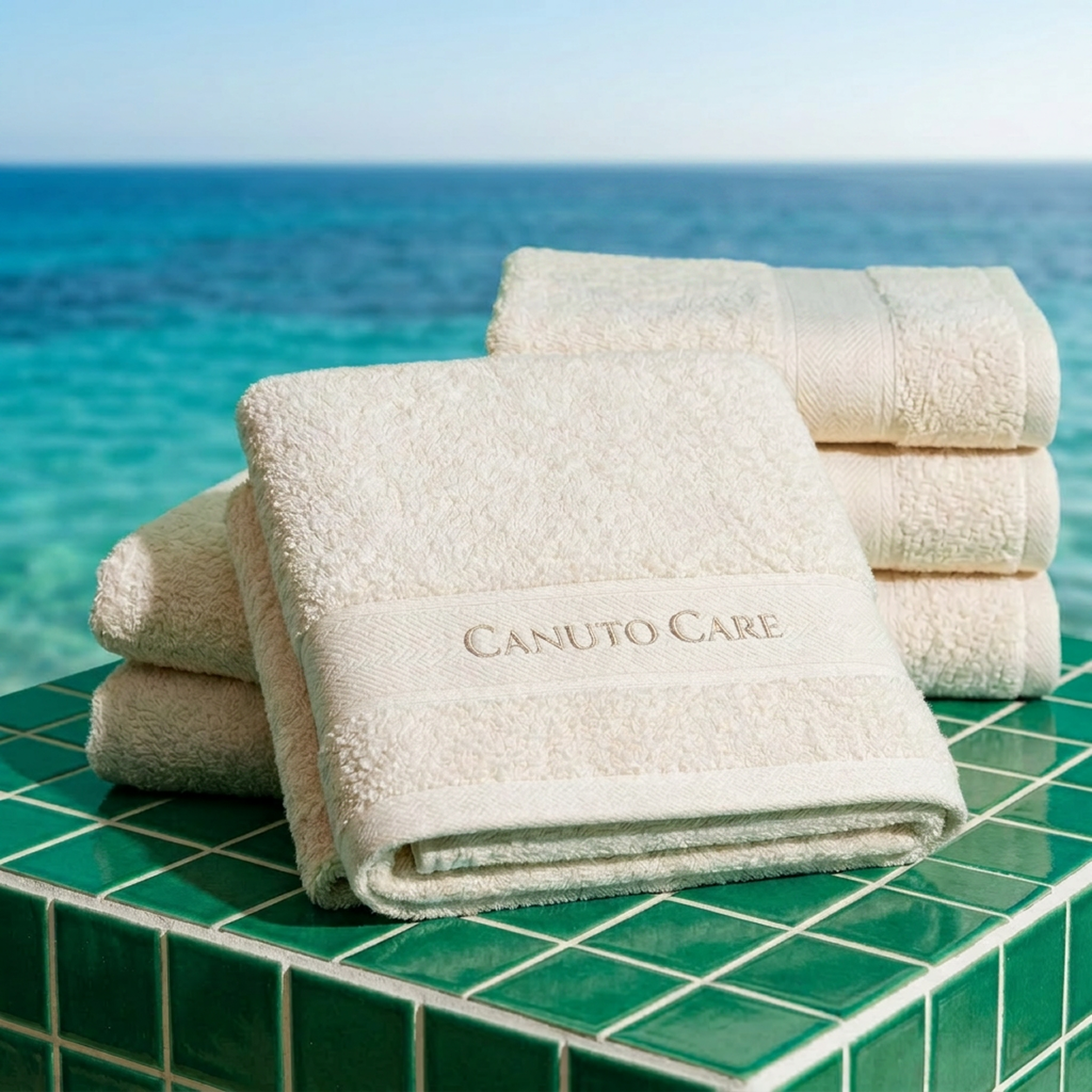 Canuto Care Spa Towel - Ivory