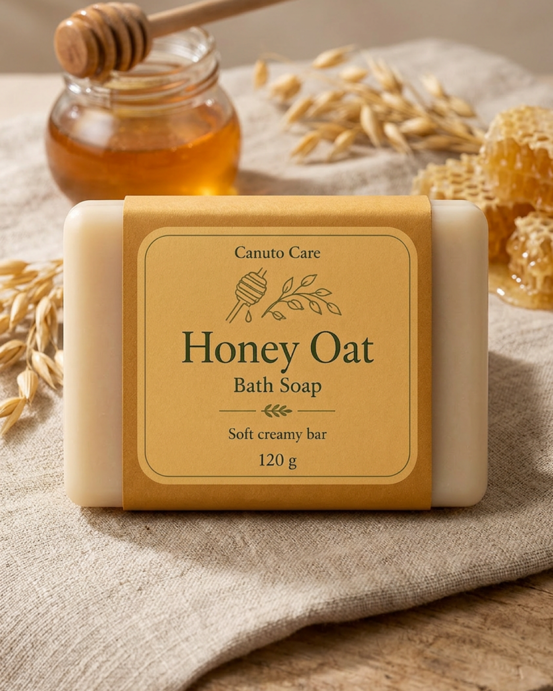 Honey Oat Bath Bar