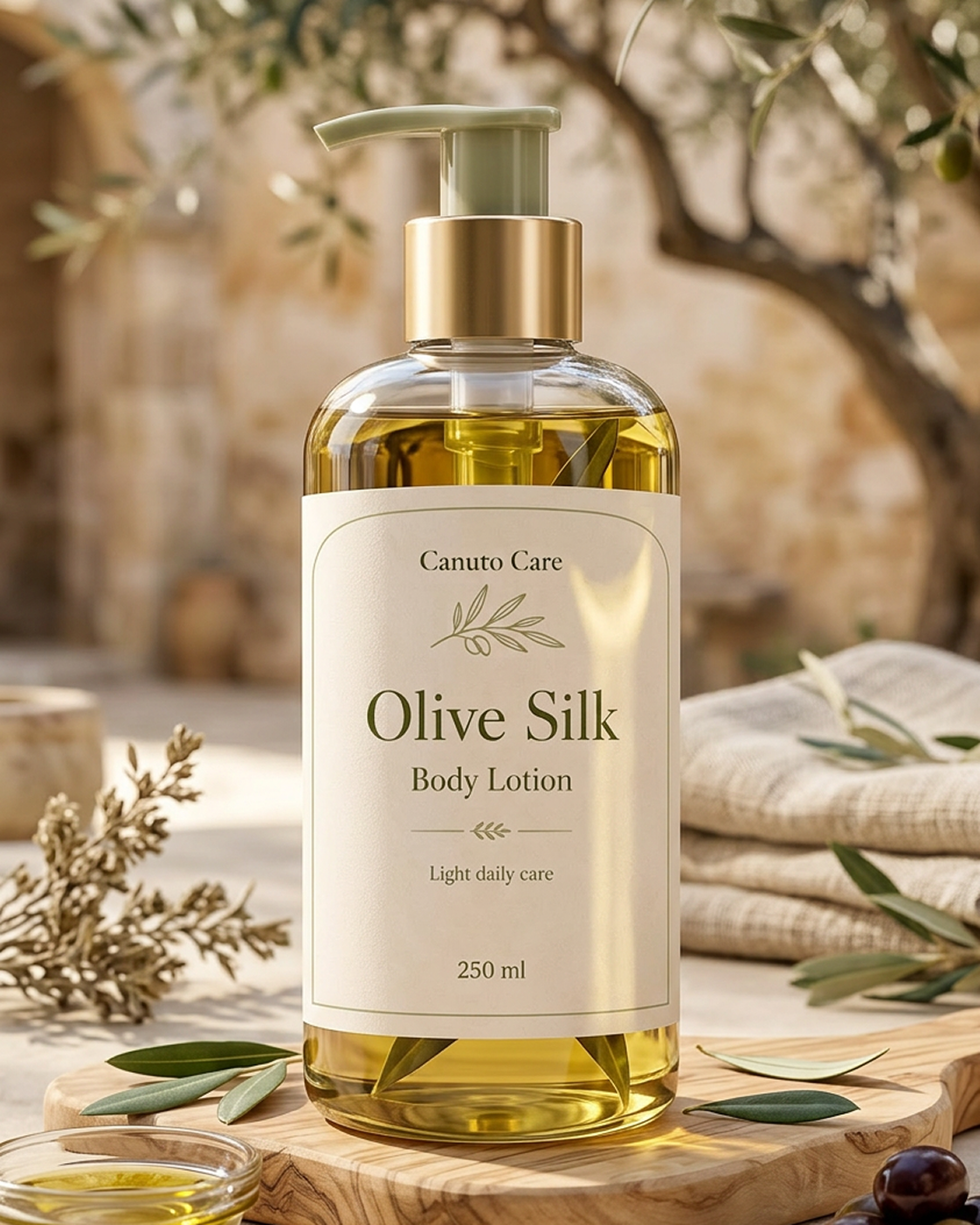 Olive Silk Body Oil